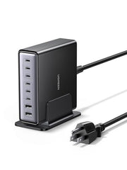200W GaN 8 Port USB C Desktop Charging Station 100W PD Fast Charger