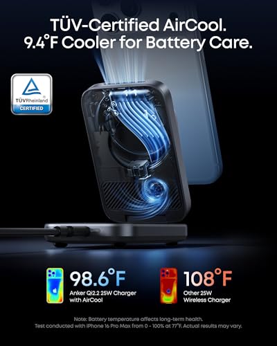3 in 1 Qi2 25W Magnetic Charging Station with Smart Display