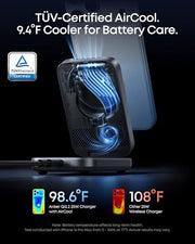 3 in 1 Qi2 25W Magnetic Charging Station with Smart Display