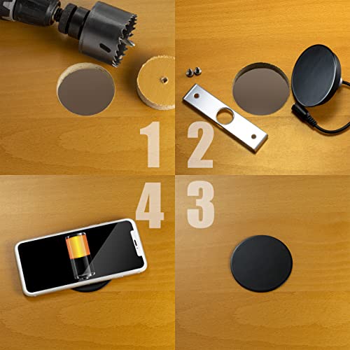 Furniture Embedded Wireless Charging Pad Waterproof Flat TX Module