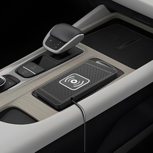 Wireless Induction Charging Pad Non Slip Dashboard Phone Charger