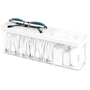 Charger Cable Cord Storage Organizer Box with Lid