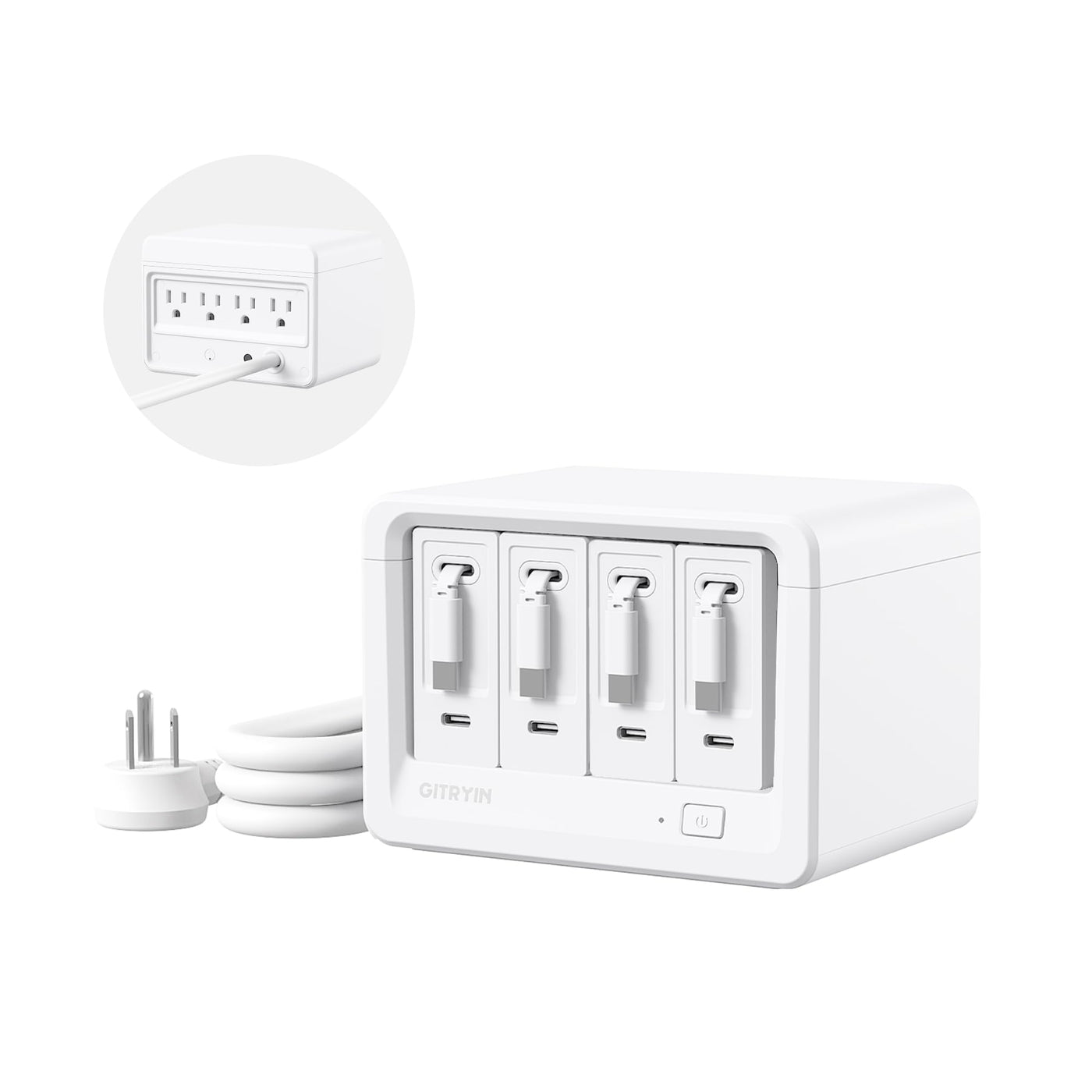 12 in 1 Desktop Charging Station Charging Power Hubs