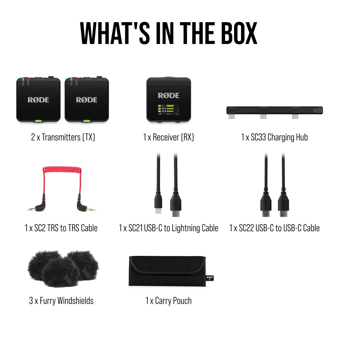 Compact Wireless Microphone System with Timecode Recording Case