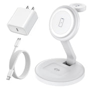 15W 3 in 1 Foldable Magnetic Wireless Charging Station