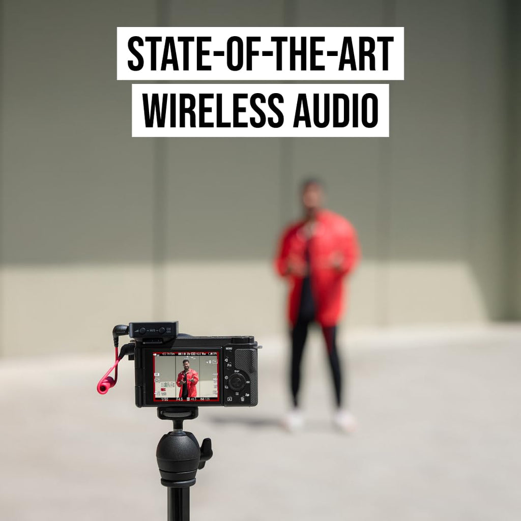 Compact Wireless Microphone System with Timecode Recording Case