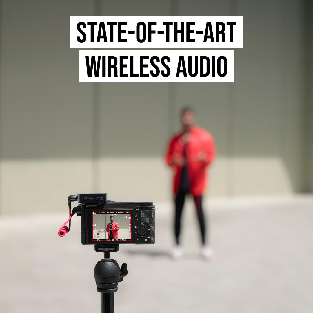 Compact Wireless Microphone System with Timecode Recording Case
