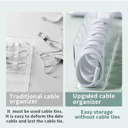 Charger Cable Cord Storage Organizer Box with Lid