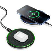 20W Qi Fast Wireless Charging Pad for Phones and Earbuds