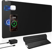 15W Wireless Charging Mouse Pad Large Non Slip Gaming Desk Mat