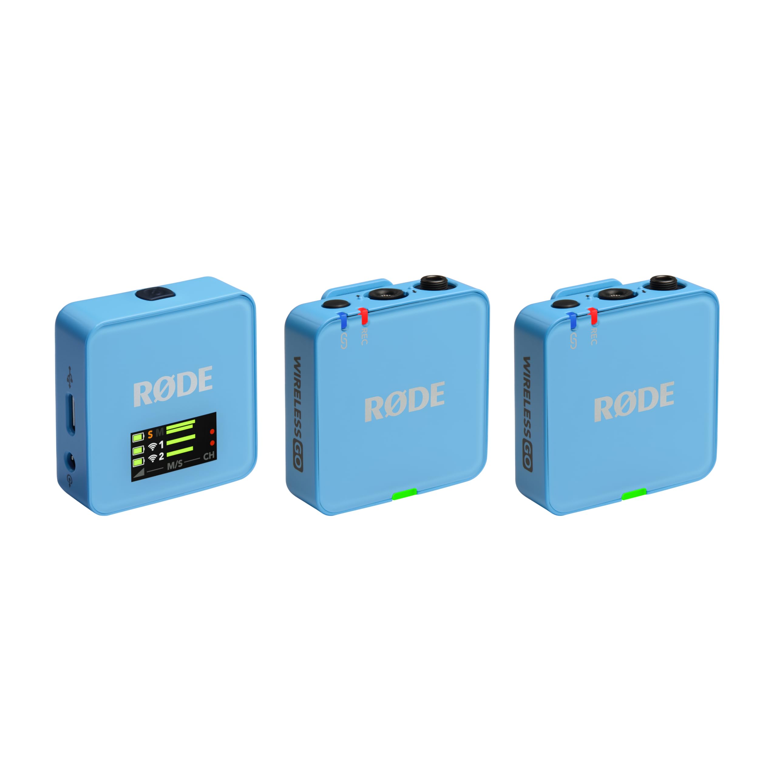 Compact Wireless Microphone System with Timecode Recording Case