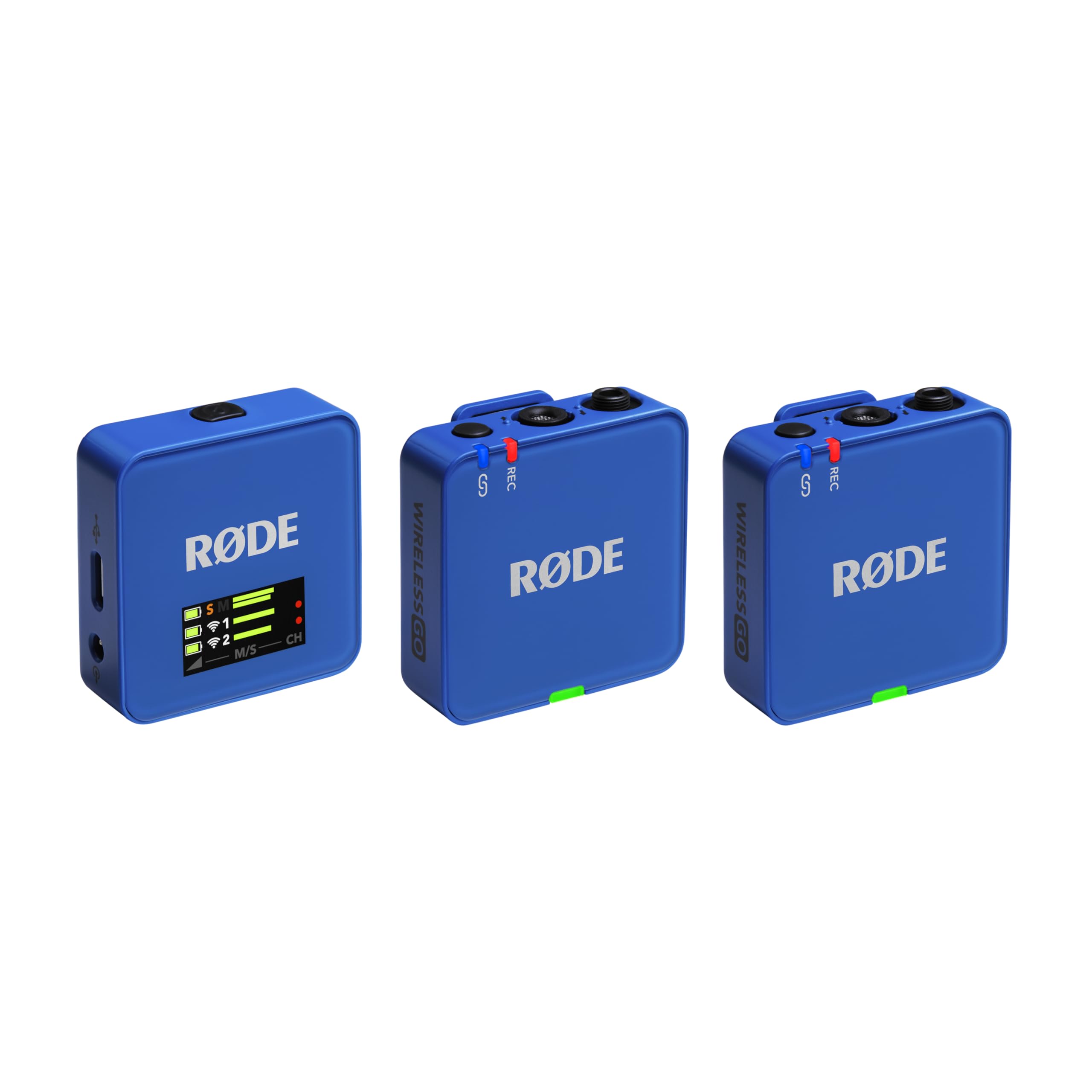 Compact Wireless Microphone System with Timecode Recording Case