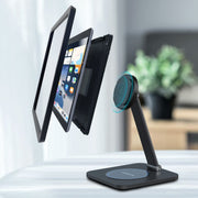 Magnetic Foldable Tablet Stand with Charging Case