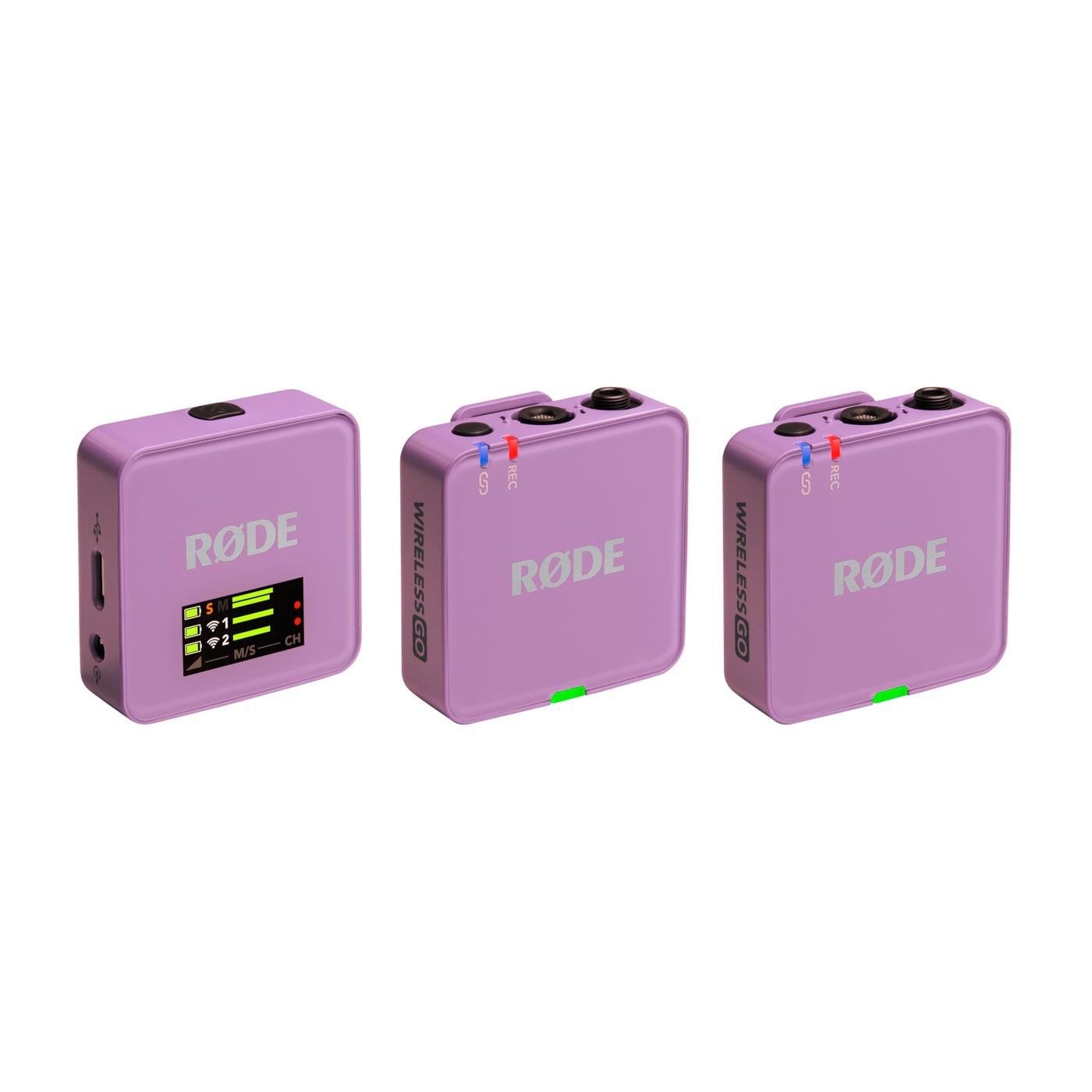 Compact Wireless Microphone System with Timecode Recording Case
