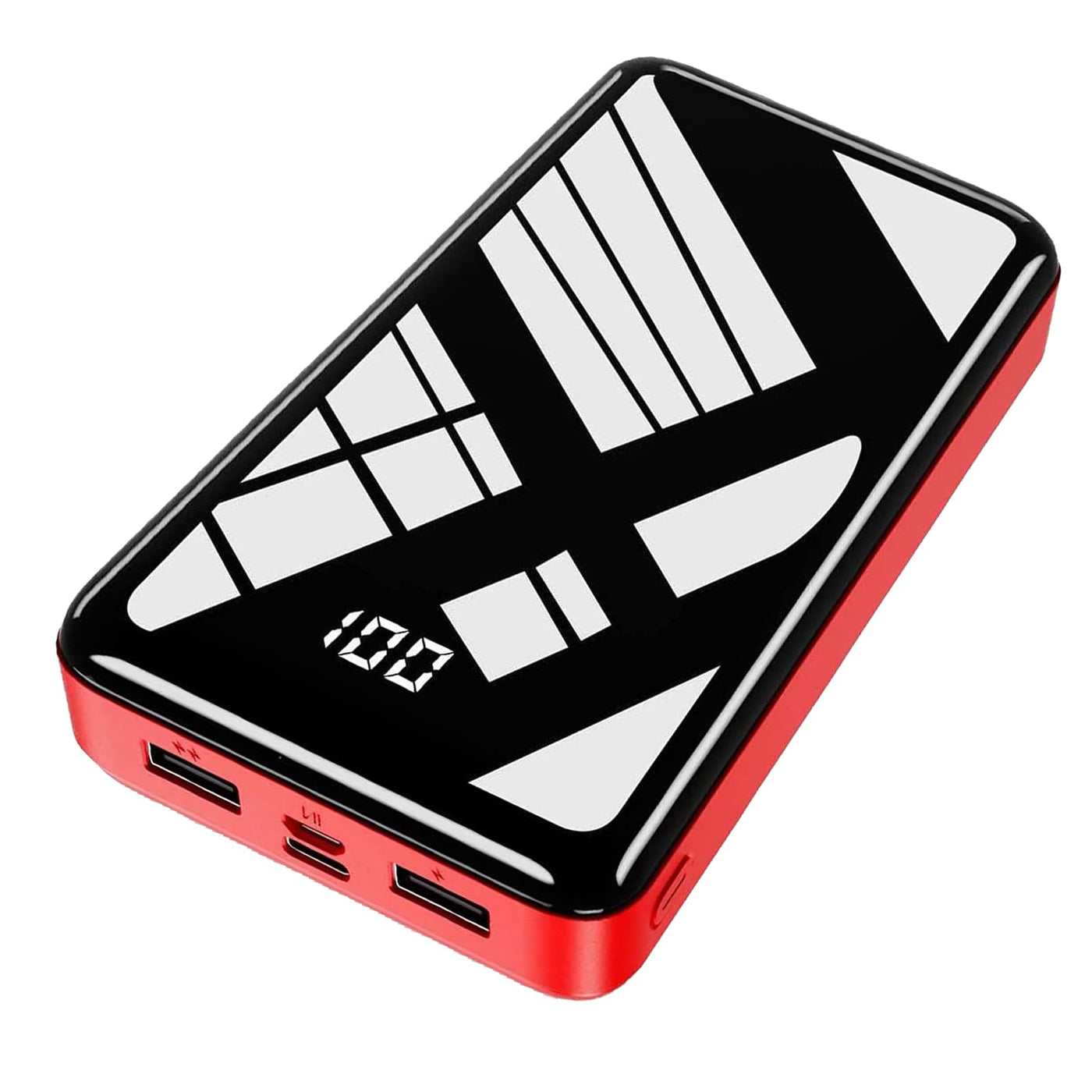 High Capacity Fast Charging Portable Power Bank with USB C USB A Outputs