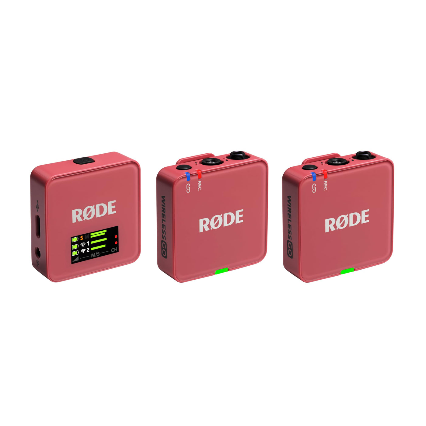 Compact Wireless Microphone System with Timecode Recording Case