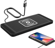 Wireless Induction Charging Pad Non Slip Dashboard Phone Charger