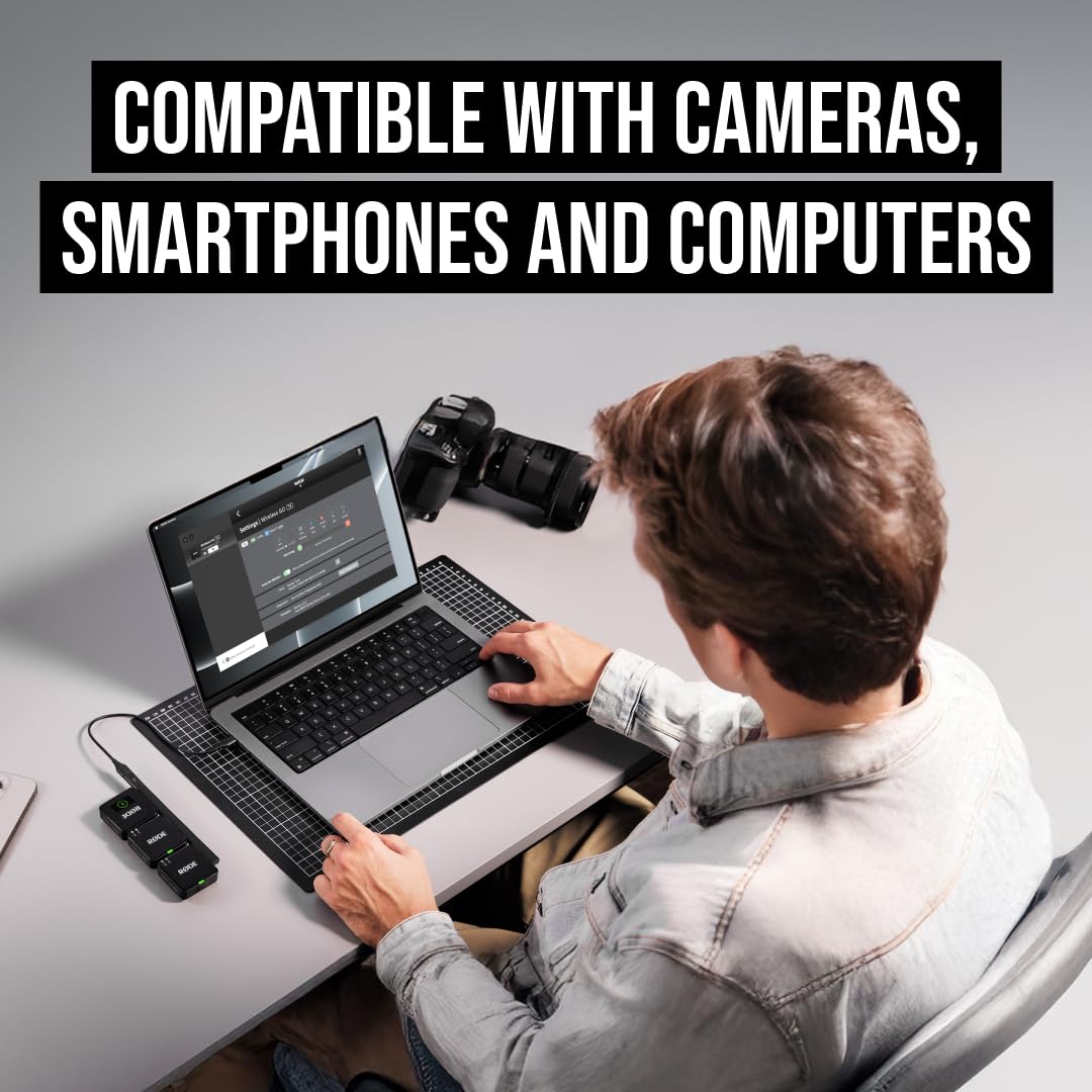Compact Wireless Microphone System with Timecode Recording Case