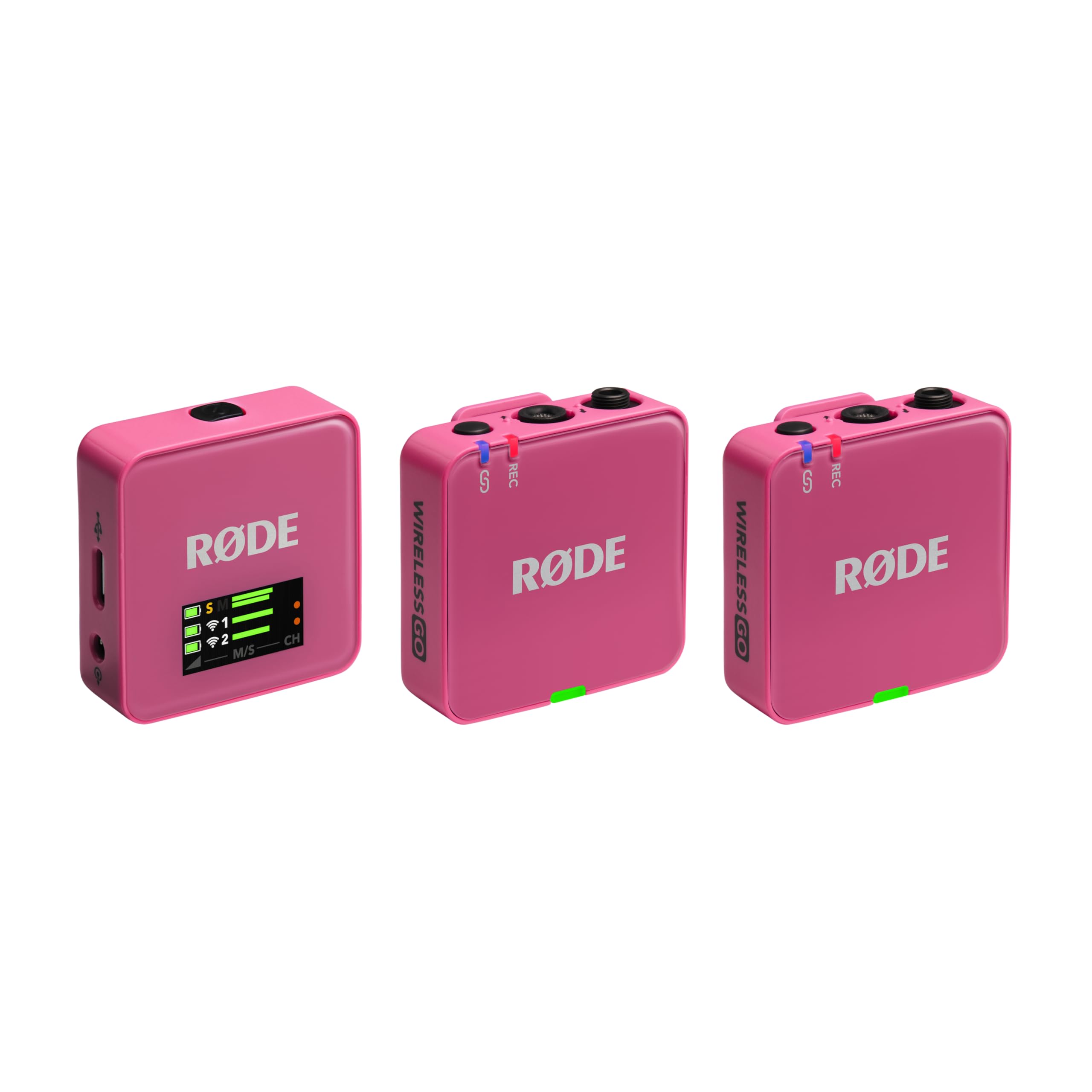 Compact Wireless Microphone System with Timecode Recording Case