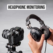 Compact Wireless Microphone System with Timecode Recording Case