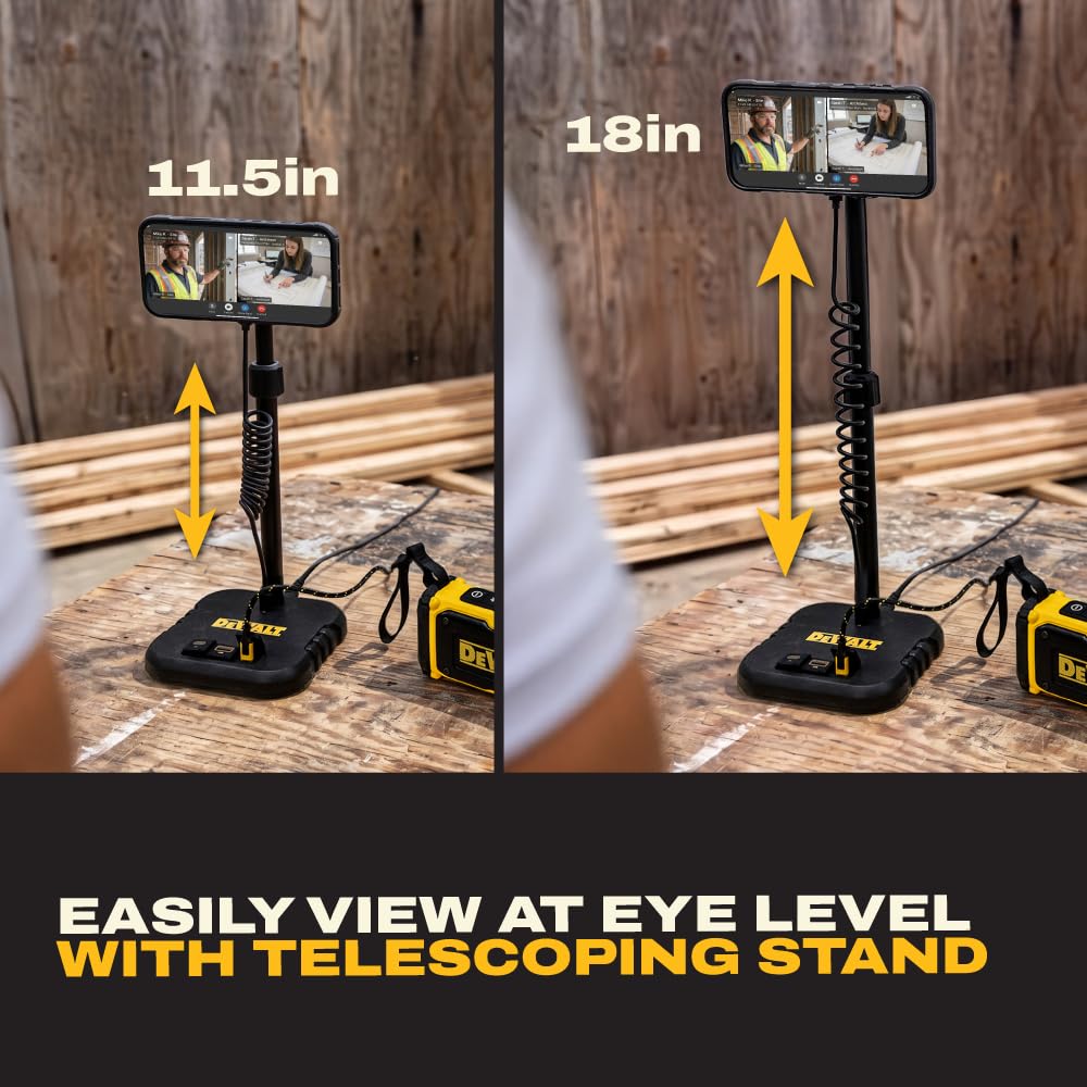 Heavy Duty Magnetic Wireless Charging Stand with USB C Ports