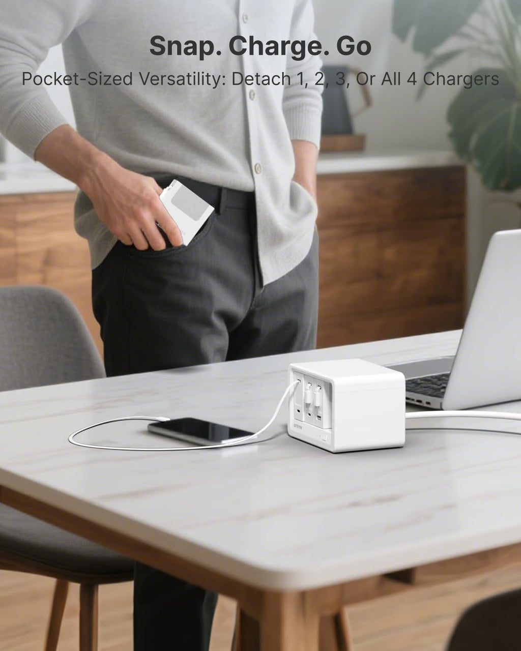 12 in 1 Desktop Charging Station Charging Power Hubs