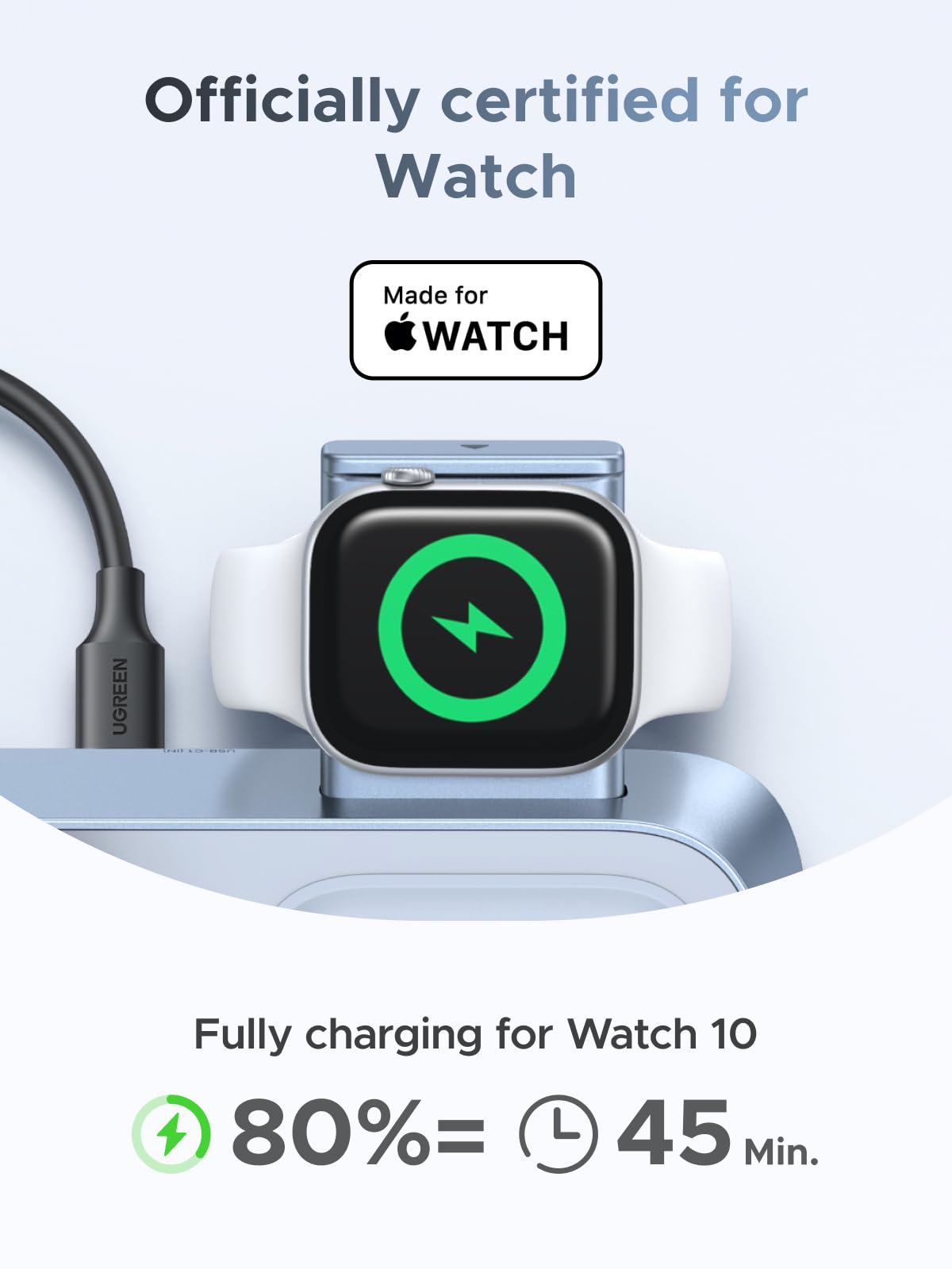 25W Qi2 3 in 1 Magnetic Wireless Charging Stand for Phone Watch Earbuds