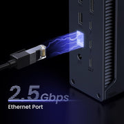 13 in 1 Thunderbolt 4 Dock 40Gbps Dual 4K 8K 90W Laptop Hub
