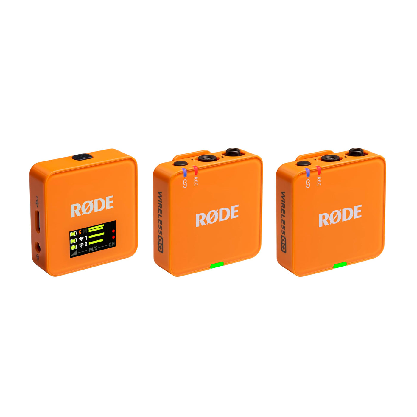 Compact Wireless Microphone System with Timecode Recording Case