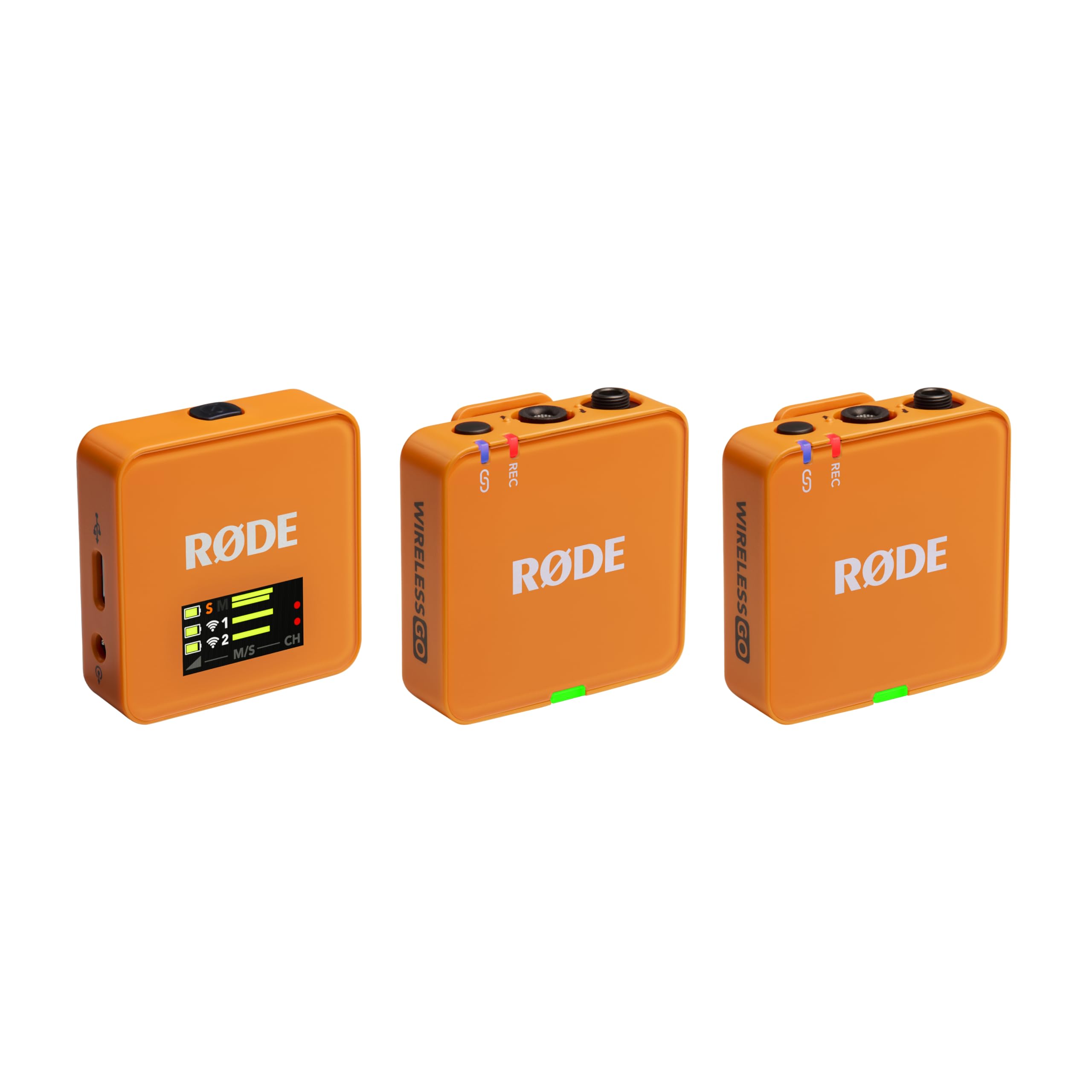 Compact Wireless Microphone System with Timecode Recording Case