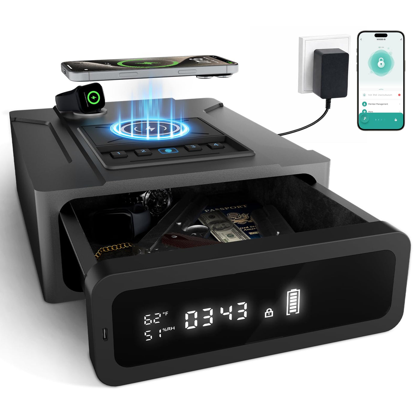 Biometric Gun Safe with Secure Access