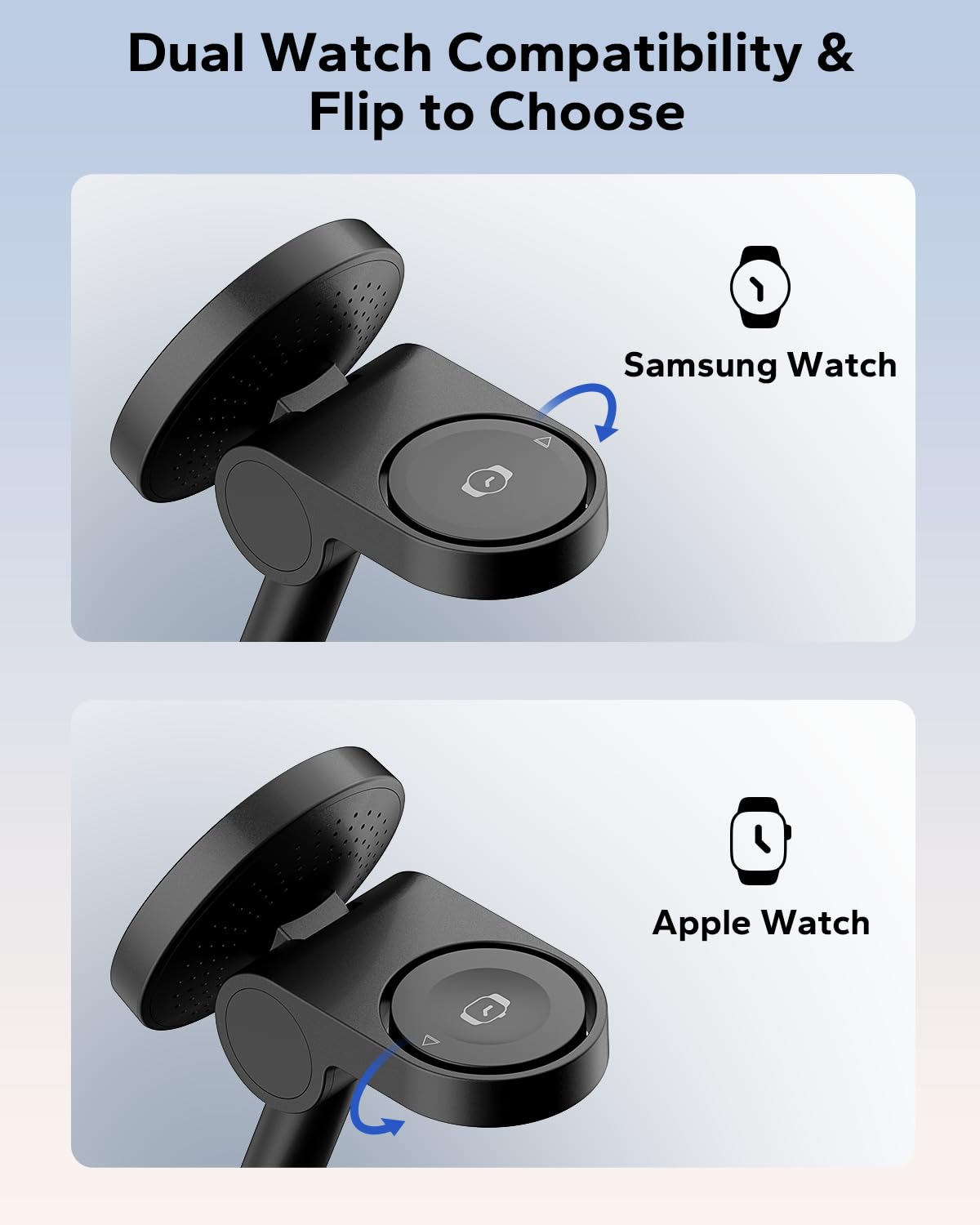 3 in 1 Magnetic Wireless Charging Stand for Phone Watch Earbuds