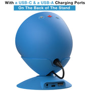 Echo Spot Charging Stand with USB C USB A Ports for Multiple Devices