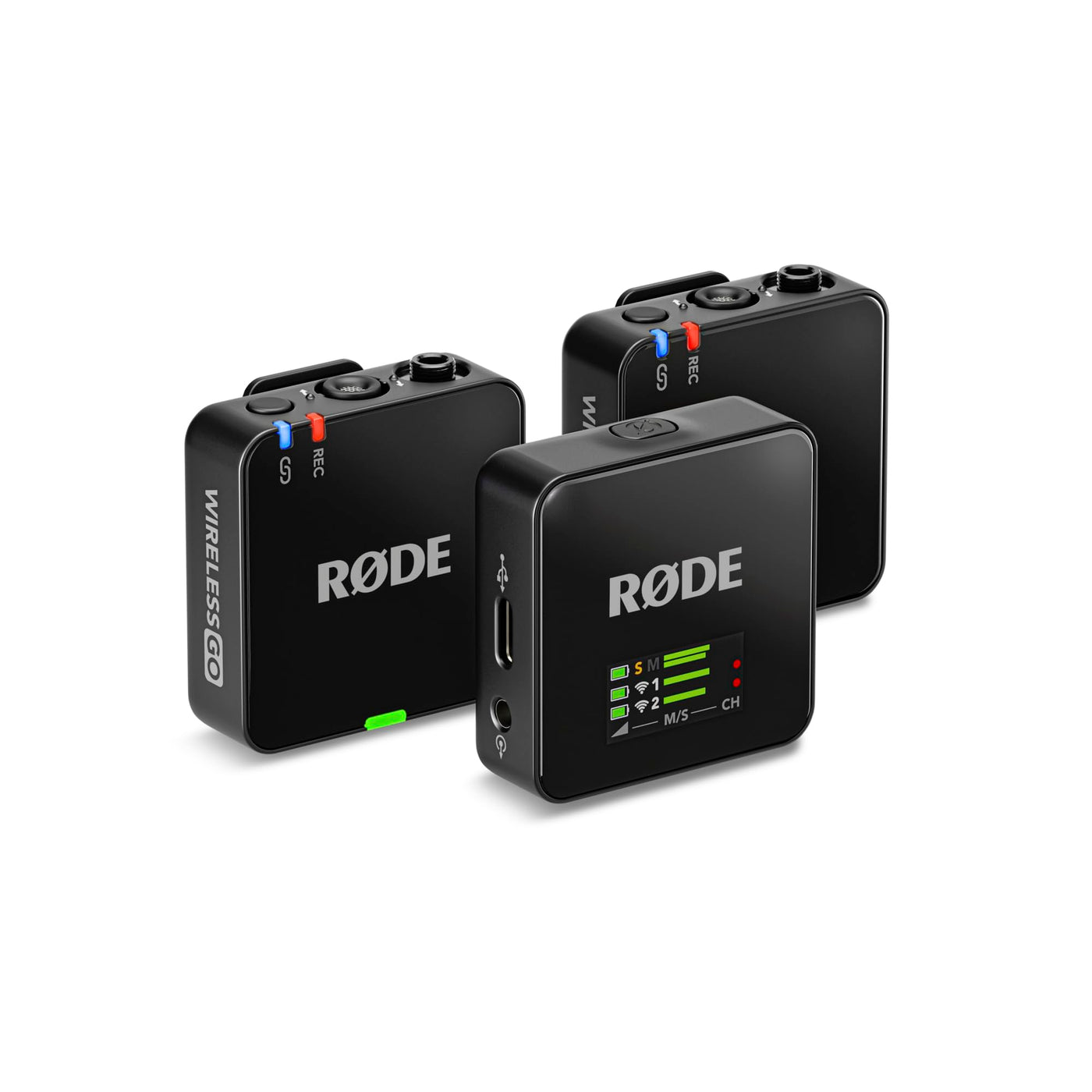 Compact Wireless Microphone System with Timecode Recording Case