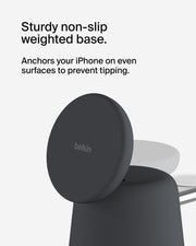 15W 2 in 1 Magnetic Wireless Charging Dock for Phone and Earbuds