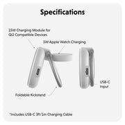 Qi2 Magnetic Wireless Charging Stand