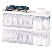 Charger Cable Cord Storage Organizer Box with Lid