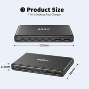 GaN Desktop Charging Station Charging Power Hubs