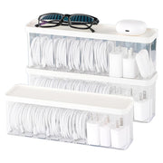 Charger Cable Cord Storage Organizer Box with Lid