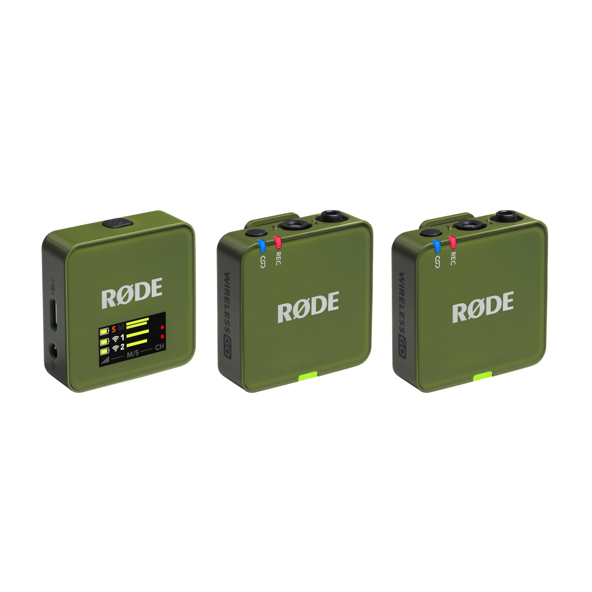 Compact Wireless Microphone System with Timecode Recording Case