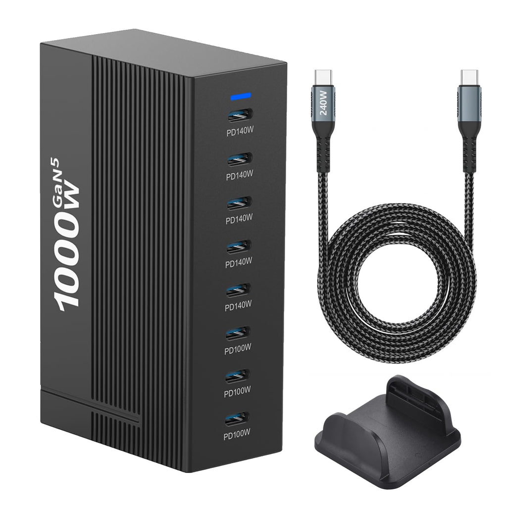 GaN Desktop Charging Station Charging Power Hubs