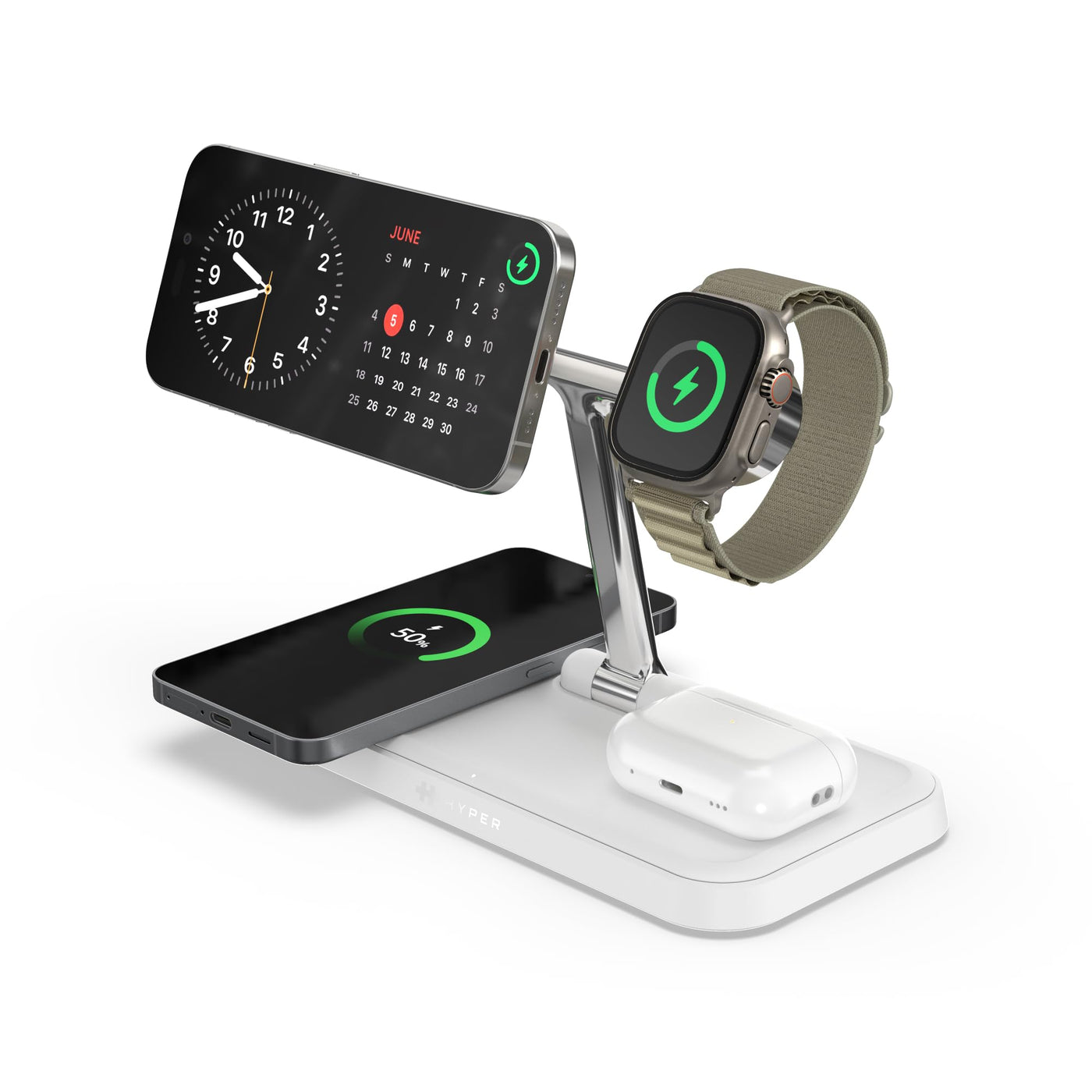 Qi2 Magnetic Wireless Charging Stand