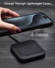 7.5W Qi Wireless Charging Pad 5W to 10W Fast Charge Output