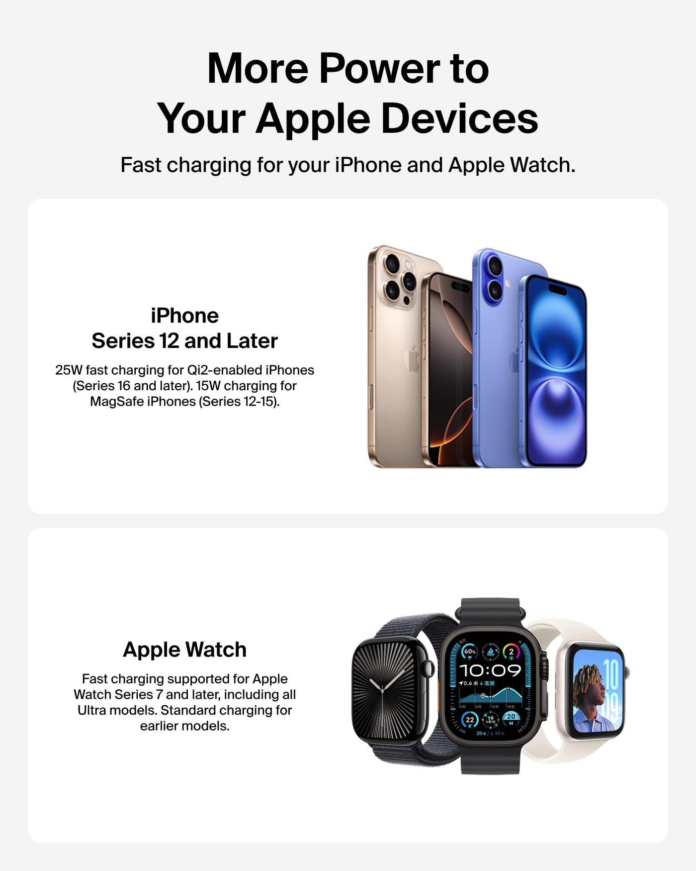 3 in 1 Qi2 25W Magnetic Wireless Charging Station with Cooling Fan