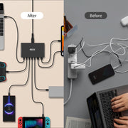 GaN Desktop Charging Station Charging Power Hubs