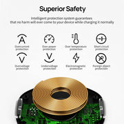 30mm Invisible Under Table Wireless Charging Station