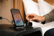 3 in 1 15W Foldable Travel Wireless Charging Station USB C PD Adapter