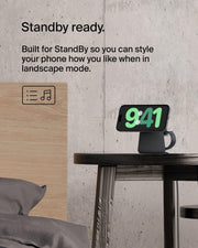 15W 2 in 1 Magnetic Wireless Charging Dock for Phone and Earbuds