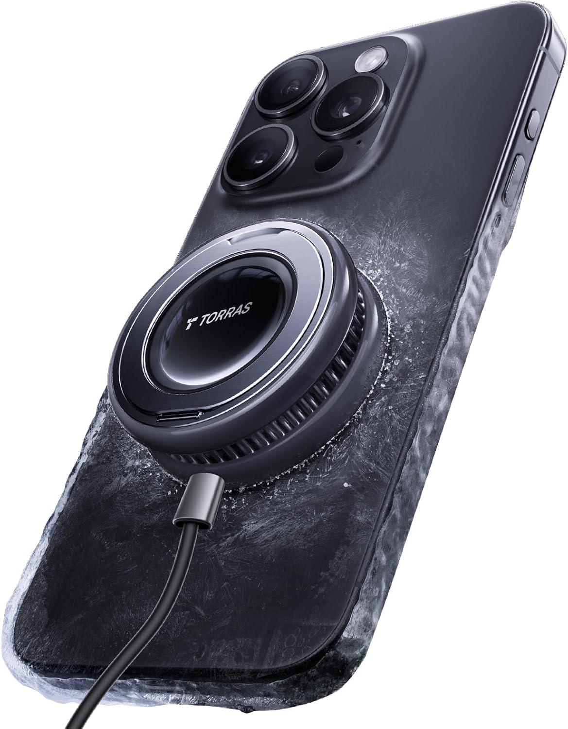 Magnetic Wireless Charger Pad Cooling Charging Bases