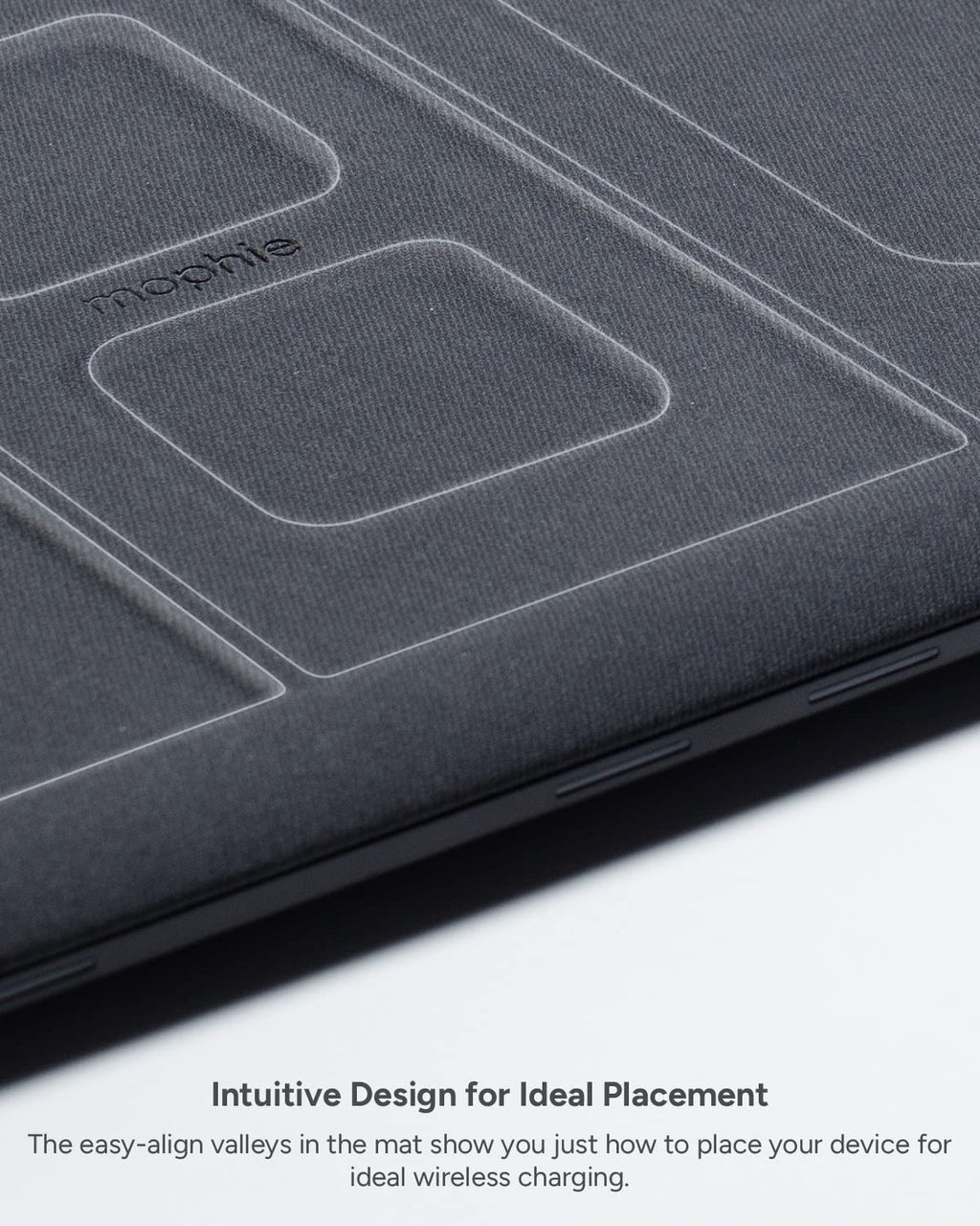 4 in 1 Wireless Charging Mat with Watch Stand and USB A Port